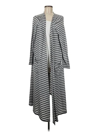 Pre-owned Lularoe Cardigan Sweater In Gray