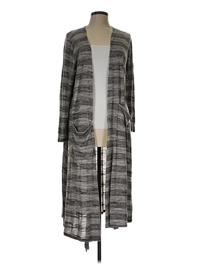 Pre-owned Lularoe Cardigan Sweater In Gray