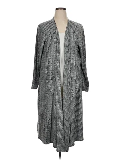 Pre-owned Lularoe Cardigan Sweater In Gray
