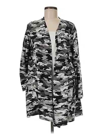 Pre-owned Lularoe Cardigan Sweater In Gray