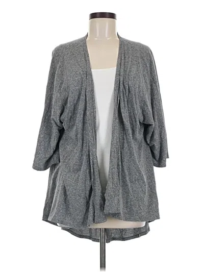 Pre-owned Lularoe Cardigan Sweater In Gray
