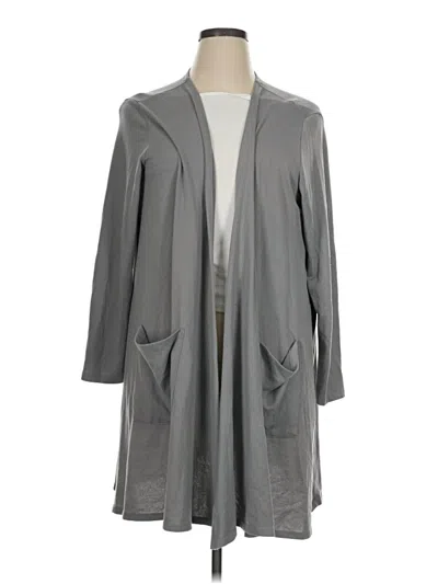Pre-owned Lularoe Cardigan Sweater In Gray