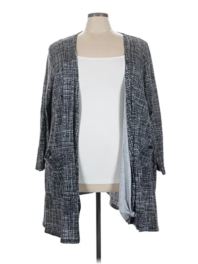 Pre-owned Lularoe Cardigan Sweater In Gray