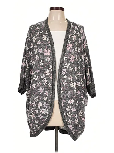 Pre-owned Lularoe Cardigan Sweater In Gray