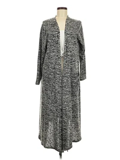 Pre-owned Lularoe Cardigan Sweater In Gray