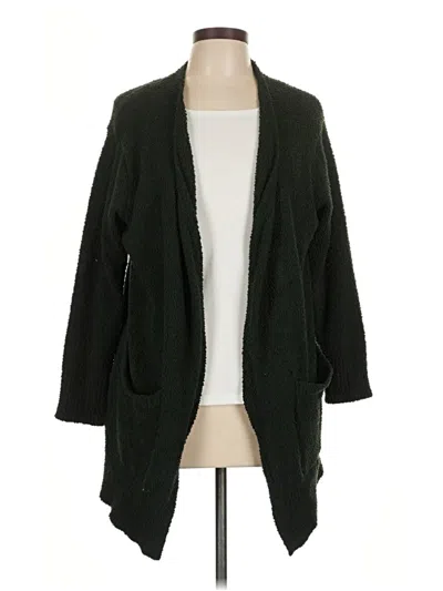Pre-owned Lularoe Cardigan Sweater In Green