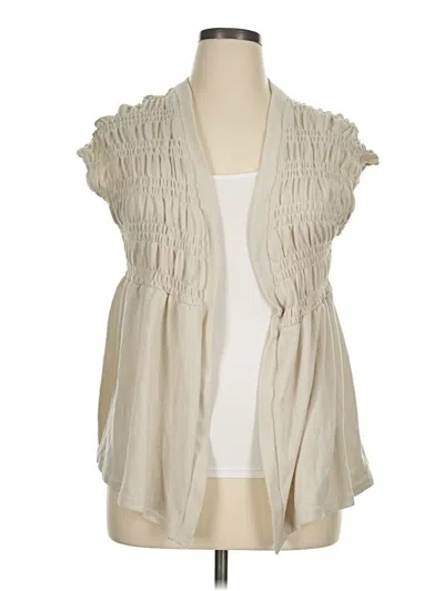 Pre-owned Lularoe Cardigan Sweater In Ivory