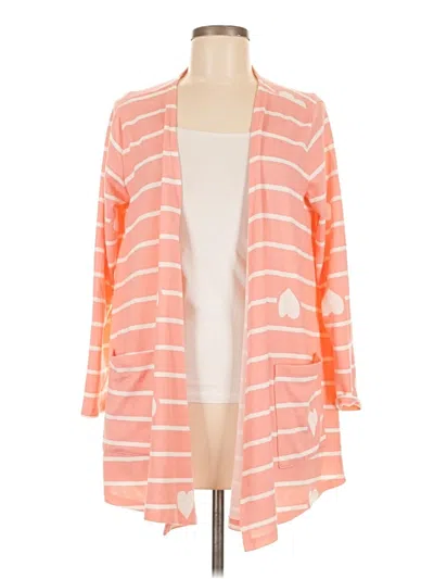 Pre-owned Lularoe Cardigan Sweater In Orange