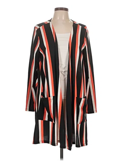 Pre-owned Lularoe Cardigan Sweater In Orange
