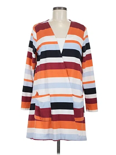 Pre-owned Lularoe Cardigan Sweater In Orange