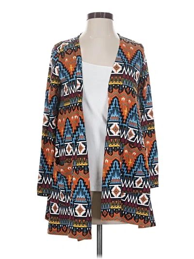 Lularoe Cardigan Sweater In Orange