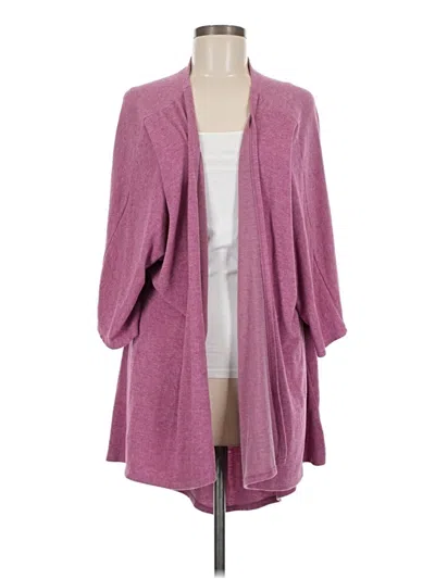 Pre-owned Lularoe Cardigan Sweater In Pink