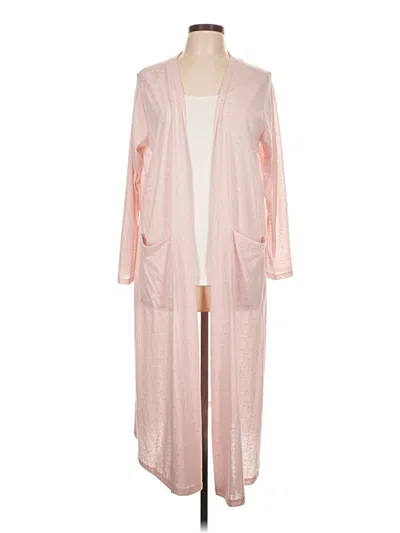 Pre-owned Lularoe Cardigan Sweater In Pink