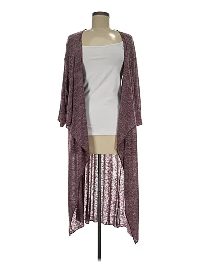 Lularoe Cardigan Sweater In Purple