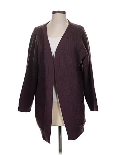 Pre-owned Lularoe Cardigan Sweater In Purple