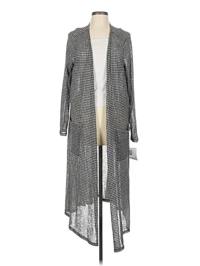 Pre-owned Lularoe Cardigan Sweater In Silver