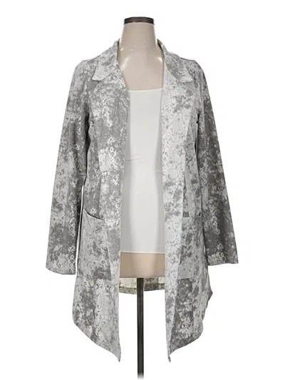 Pre-owned Lularoe Cardigan Sweater In Silver