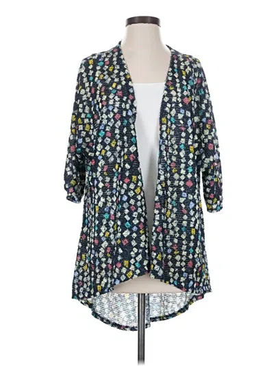 Pre-owned Lularoe Cardigan Sweater In Teal