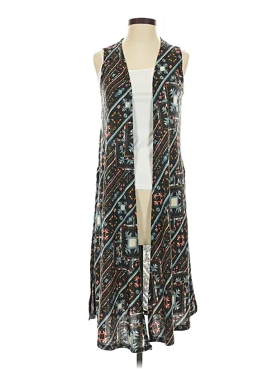 Pre-owned Lularoe Cardigan Sweater In Teal