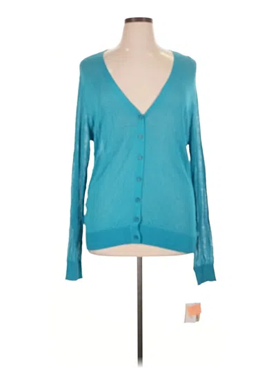 Pre-owned Lularoe Cardigan Sweater In Teal