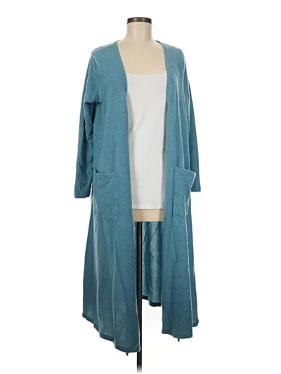 Pre-owned Lularoe Cardigan Sweater In Teal