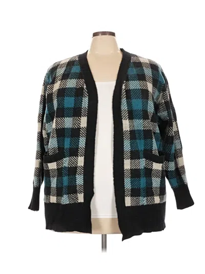 Pre-owned Lularoe Cardigan Sweater In Teal