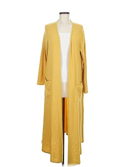 Pre-owned Lularoe Cardigan Sweater In Yellow