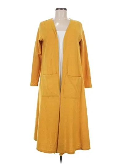 Pre-owned Lularoe Cardigan Sweater In Yellow