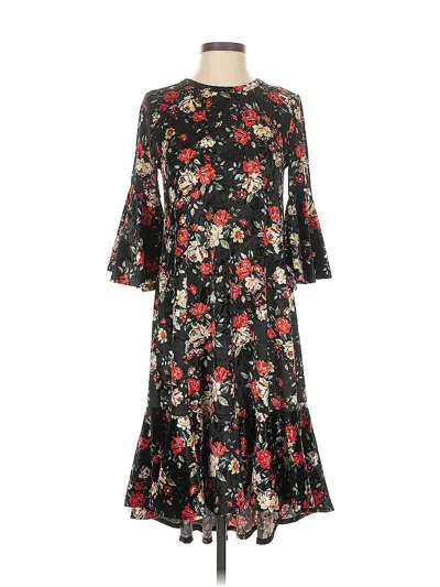 Pre-owned Lularoe Casual Dress In Black