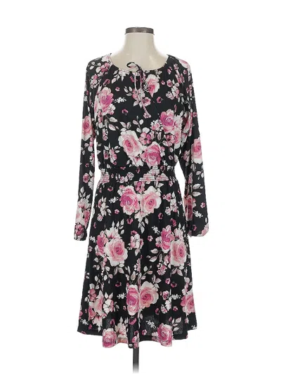 Pre-owned Lularoe Casual Dress In Black