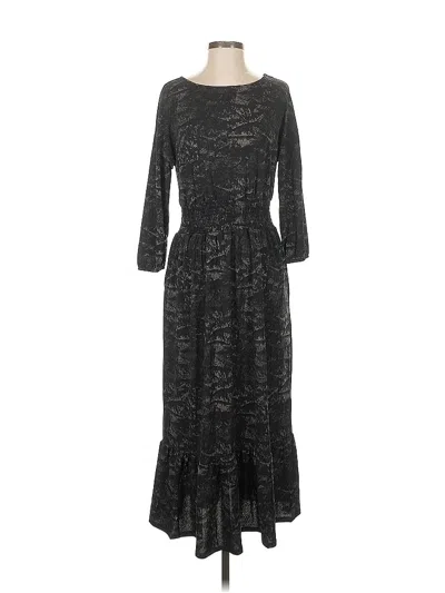 Pre-owned Lularoe Casual Dress In Black