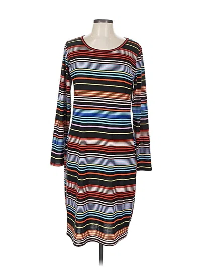 Pre-owned Lularoe Casual Dress In Black