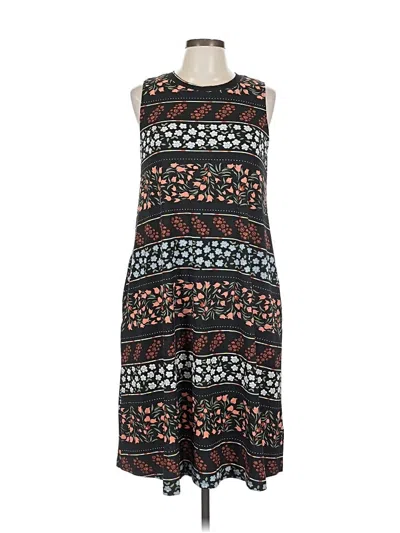Pre-owned Lularoe Casual Dress In Black