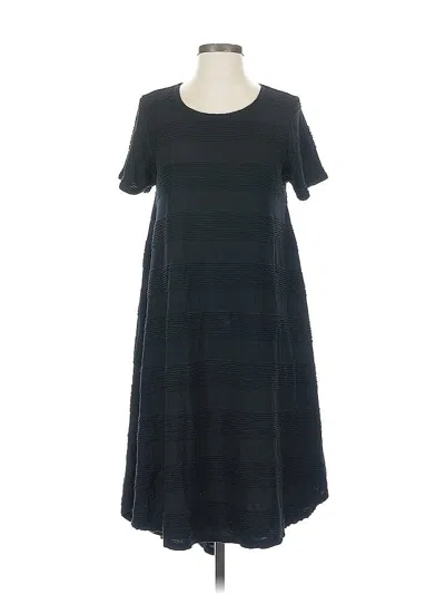 Pre-owned Lularoe Casual Dress In Black