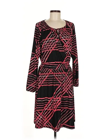 Pre-owned Lularoe Casual Dress In Black