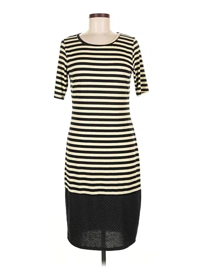 Pre-owned Lularoe Casual Dress In Black