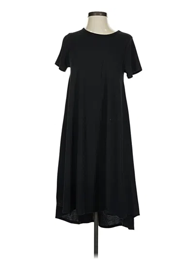 Pre-owned Lularoe Casual Dress In Black