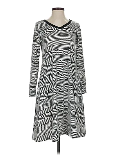 Pre-owned Lularoe Casual Dress In Black