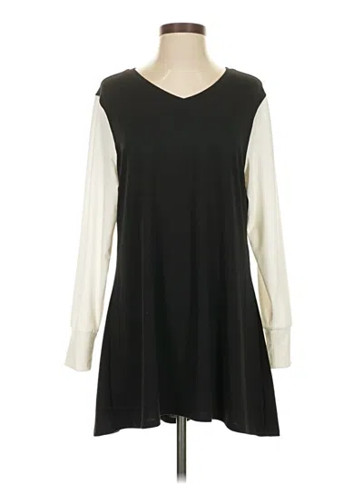 Pre-owned Lularoe Casual Dress In Black