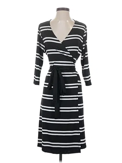 Pre-owned Lularoe Casual Dress In Black
