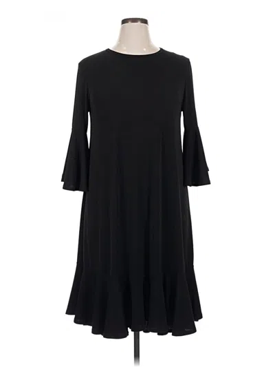 Pre-owned Lularoe Casual Dress In Black