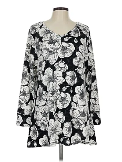 Pre-owned Lularoe Casual Dress In Black