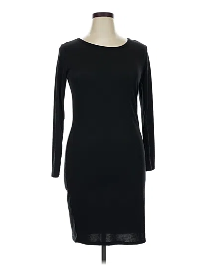 Pre-owned Lularoe Casual Dress In Black