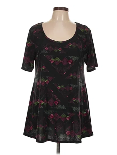 Pre-owned Lularoe Casual Dress In Black
