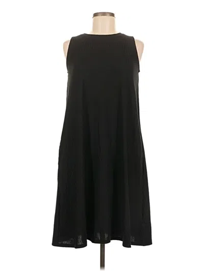 Pre-owned Lularoe Casual Dress In Black