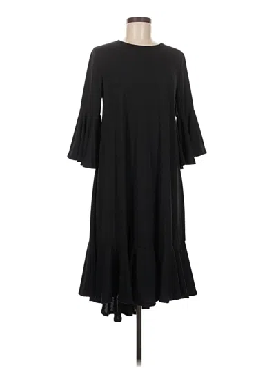 Pre-owned Lularoe Casual Dress In Black