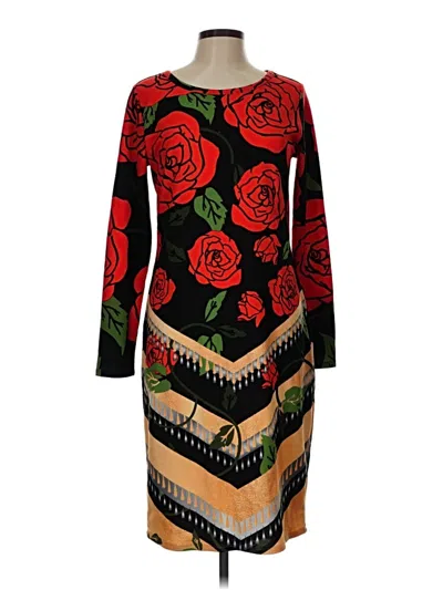 Pre-owned Lularoe Casual Dress In Black