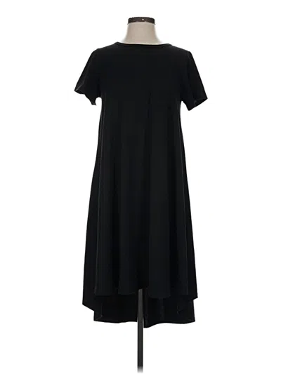 Pre-owned Lularoe Casual Dress In Black