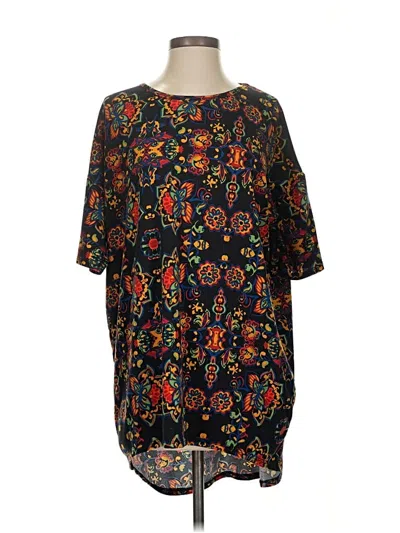 Pre-owned Lularoe Casual Dress In Black