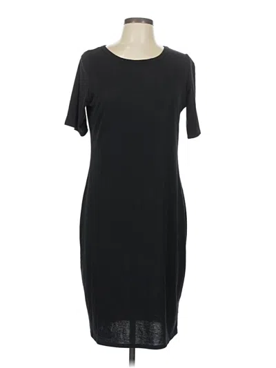 Pre-owned Lularoe Casual Dress In Black
